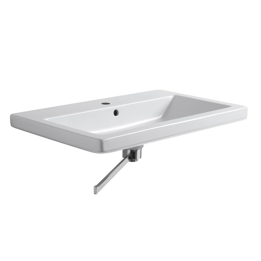 Håndvask thin i smuk elegant design til væg. made in italy