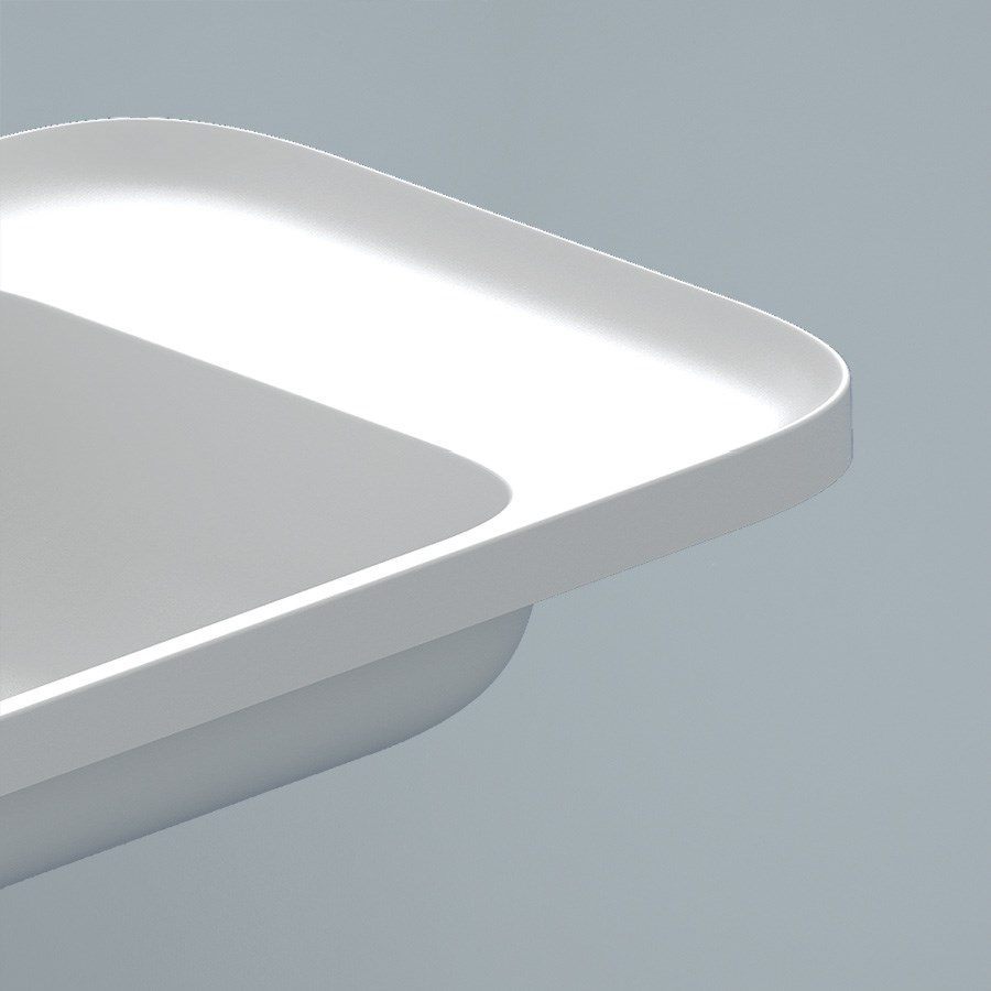 Nedfældningshåndvask i flot design fra Italien