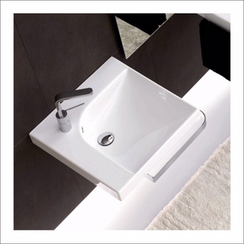 Angolo Grande 50H - Håndvask i kvadratisk design