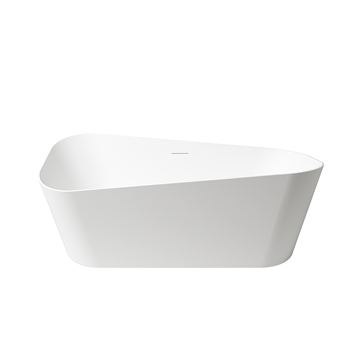 Fritstående Badekar 170x75 Twist i mat hvid