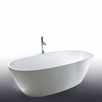 Fritstående badekar i ovalt design