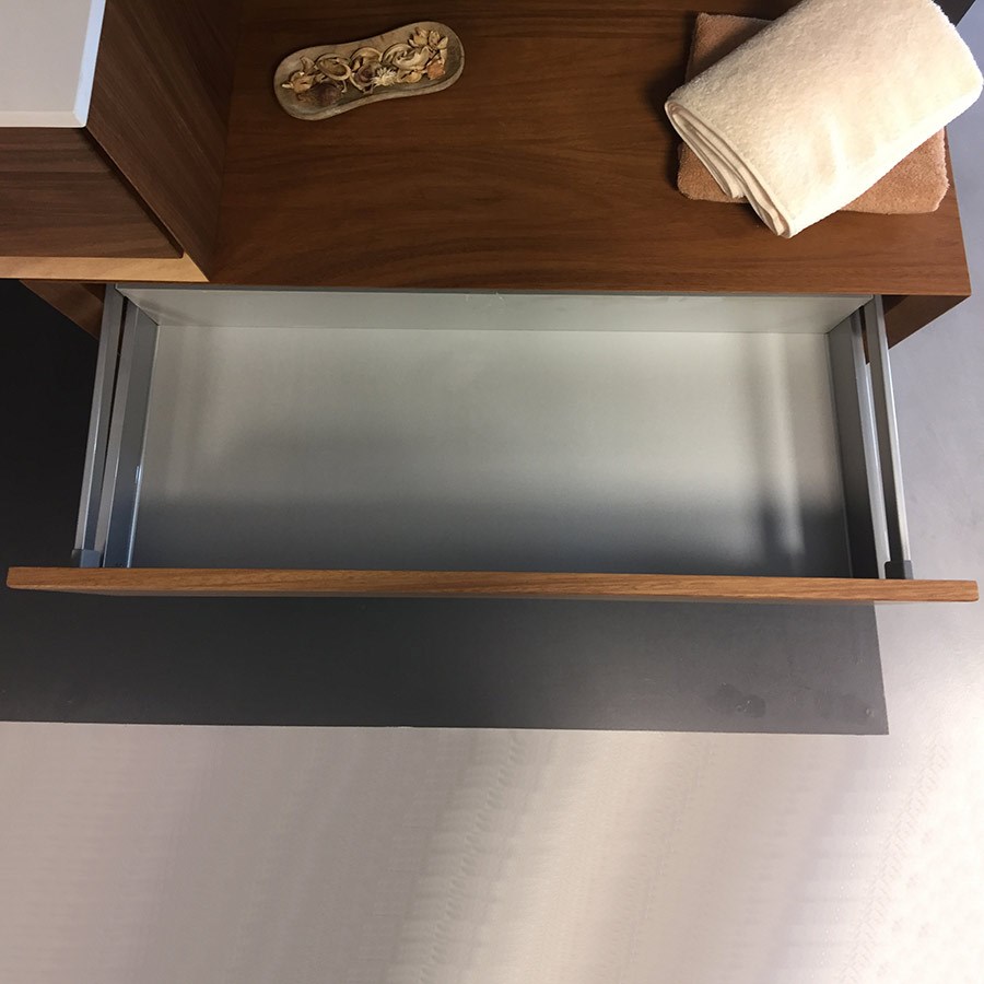 badeværelsesmøbel wood iroko sideskab