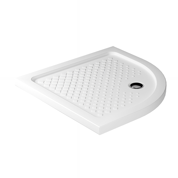 Hjørne brusekar 90x90 cm i porcelæn MADE IN ITALY