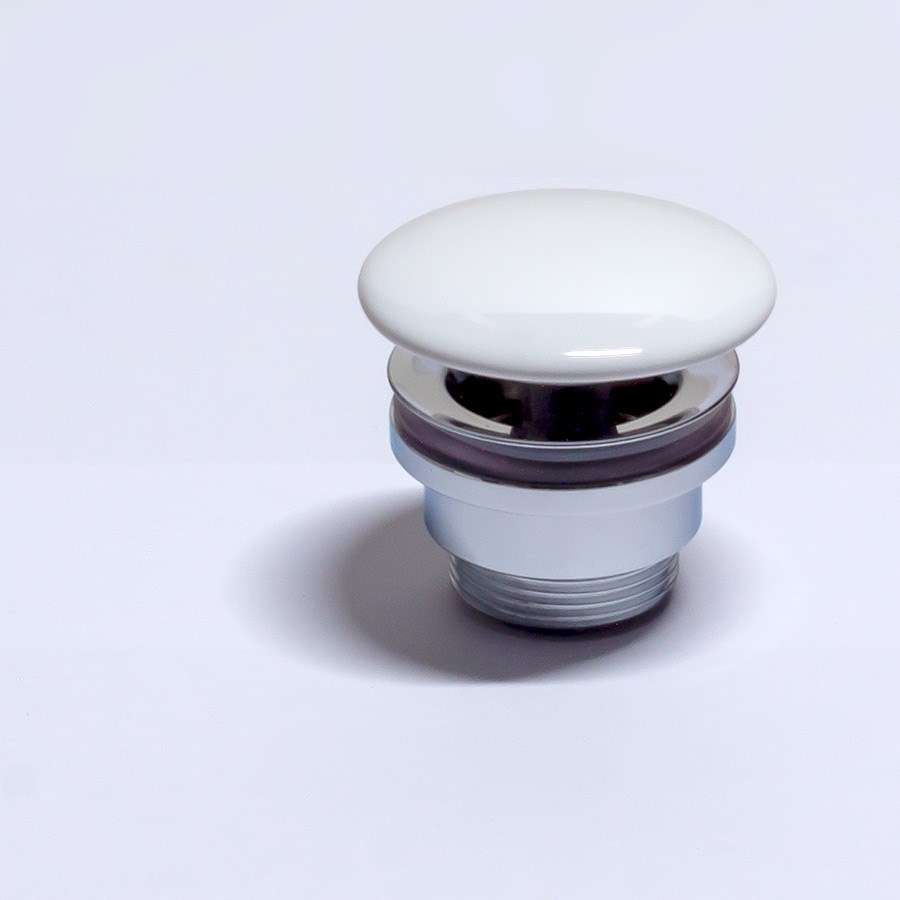 Push - Bundventil med porcelæns med funktion Design4home