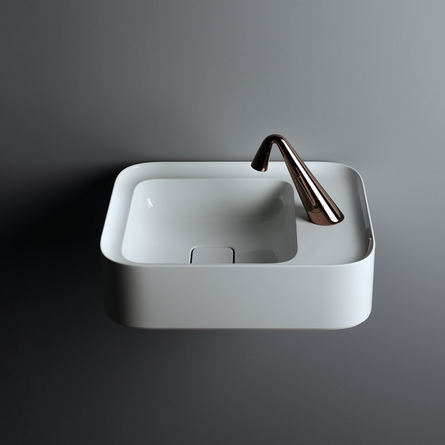 Cameo firkantet håndvask med runde hjørner 