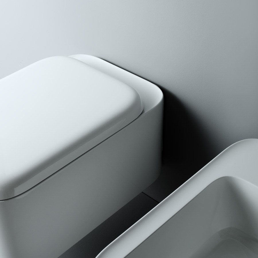 Toilettet Cameo i eksklusivt design med tynd kant