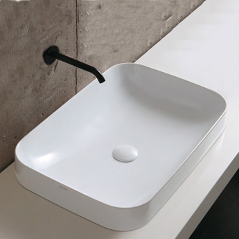 Håndvask Elegance Soft 2 til nedfældning i bordplade
