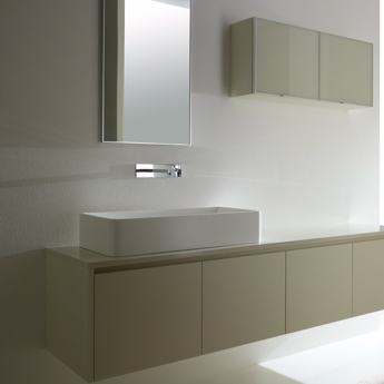 Håndvask MO 72 i lækkert italiensk design til at stille på bordplade