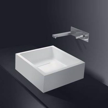 Minimalistisk håndvask Block 40 til bordplade