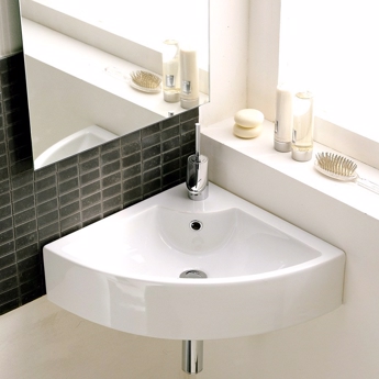 Hjørnevask i porcelæn design4home