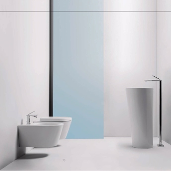 Elegant gulvstående vask White iL i Italiensk design