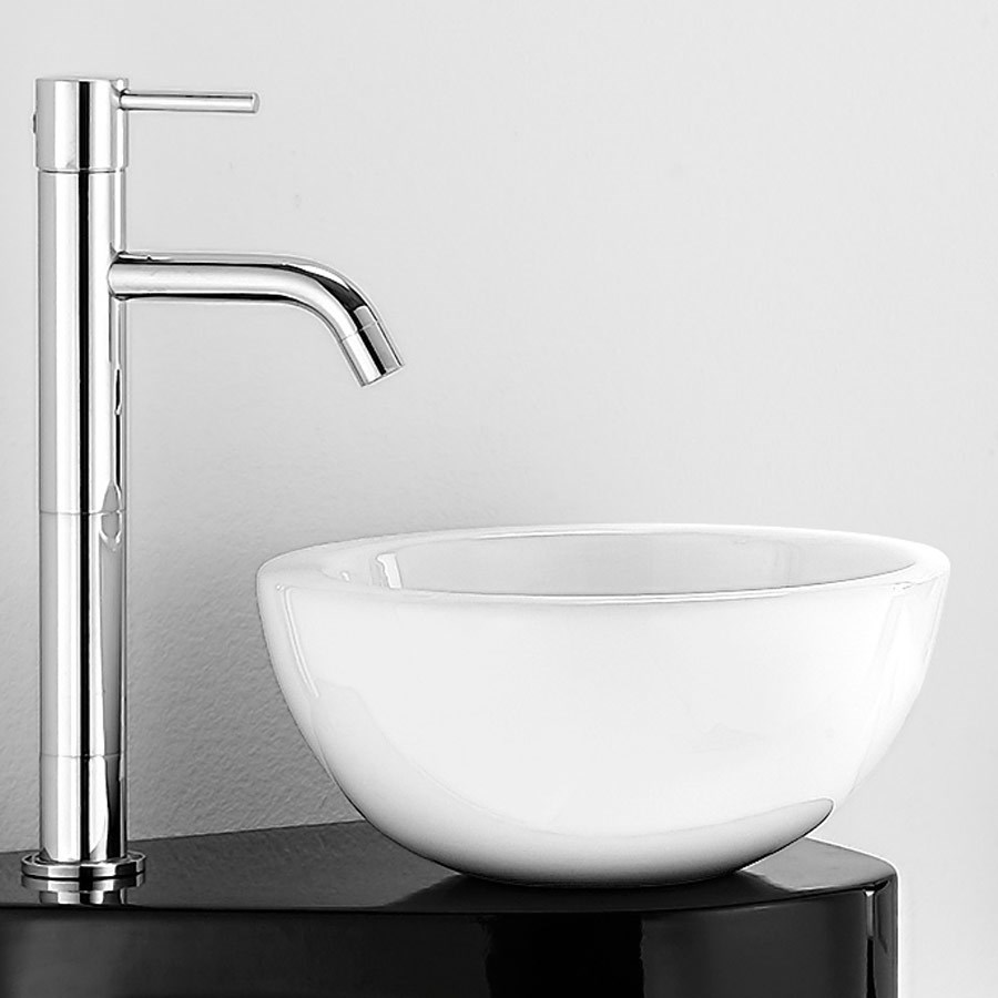 Cup -Moderne lille håndvask til placering på bordplade