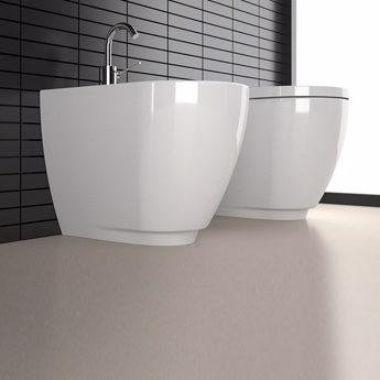 Toiletskål  gulvmodel Fusion design4home