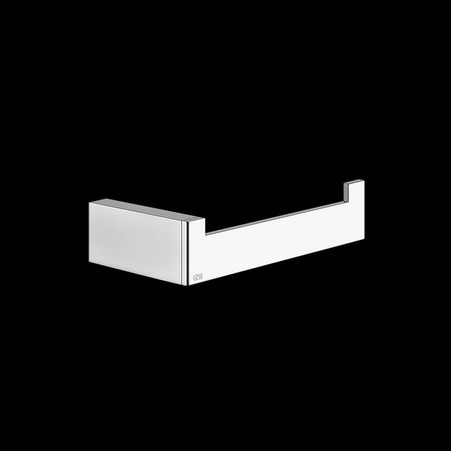 Toiletrulleholder Krom Rettangolo Enkelt rulle