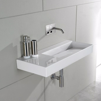 Italiensk design håndvask med bordplade Design4home