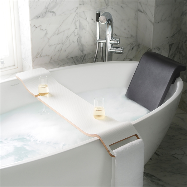 O9 Badekarskakke i hvid til VIctoria + Alberts badekar