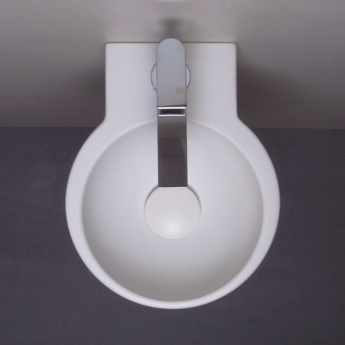 Håndvask i rund design til væg Ciclo mini wall design4home 